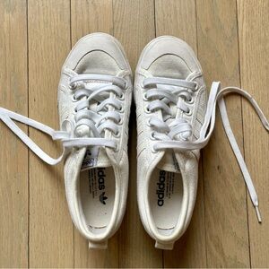 Adidas Women's White Athletic Sneakers